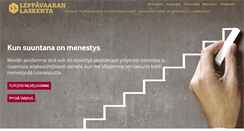 Desktop Screenshot of leppavaaranlaskenta.fi